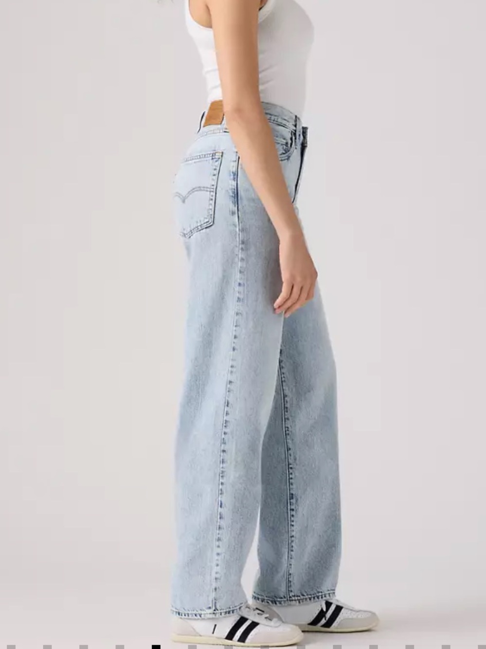 Levi's® Premium Baggy Dad Women's Jeans Light Wash 30W x 30L - Picture 7 of 9